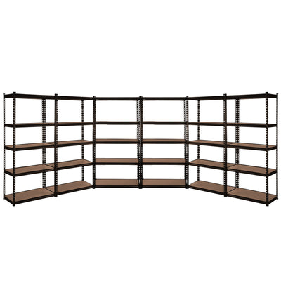NNEDSZ  6X1.5M Garage Shelving Warehouse Rack Storage Shelves Pallet Racking-0
