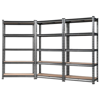 NNEDSZ 3x1.5M Racking Shelving Storage Rack Steel Garage Shelf Shelves-0