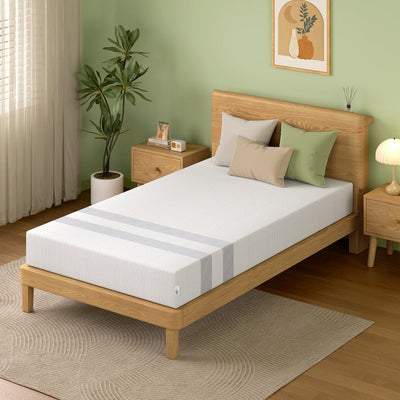 BedStory King Memory Foam Mattress 25cm Cooling Gel Foam Mattress in a Box Medium Feel-0