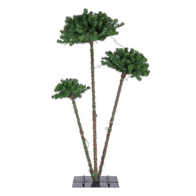 NNEDSZ Jingle Jollys Christmas Tree 3-in-1 LED Xmas Palm Tree Party Decor 1.2/1.5/1.8M-0
