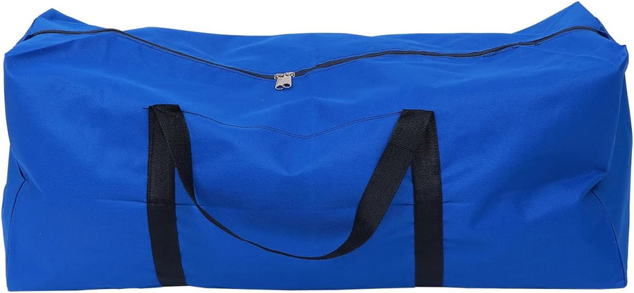 Outdoor Multifunctional Storage Bag 31.50In X 17.72In X 9.84In Heavy Duty Zippered Case for Camping Tent Accessories Inflatable Boats Kayaks Easy Carry Shoulder Strap