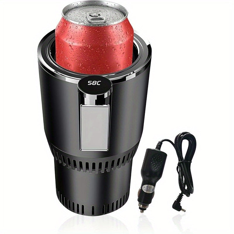 NNETM Car Cup Cooler & Warmer with LED Display-0