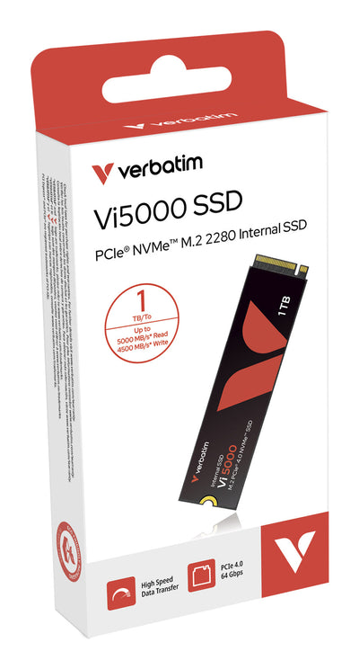 Verbatim Vi5000 PCIe NVMe M.2 SSD 1TB-0