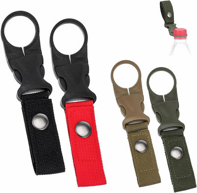 4Pcs Hanging Bottle Buckle Clip Carabiner, Secure Carabiner Keychain for Camping, Hiking, Travel, Sports for Outdoor Camping Hiking Traveling