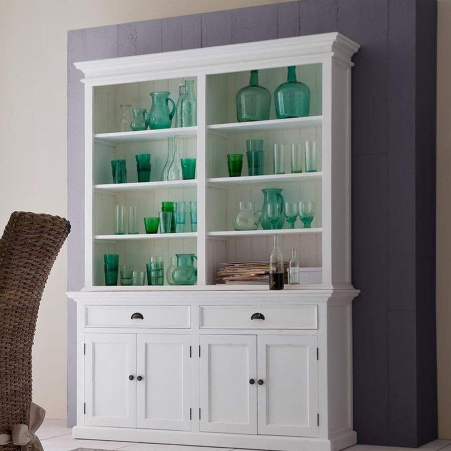 NNENVS Hutch Bookcase Unit-0