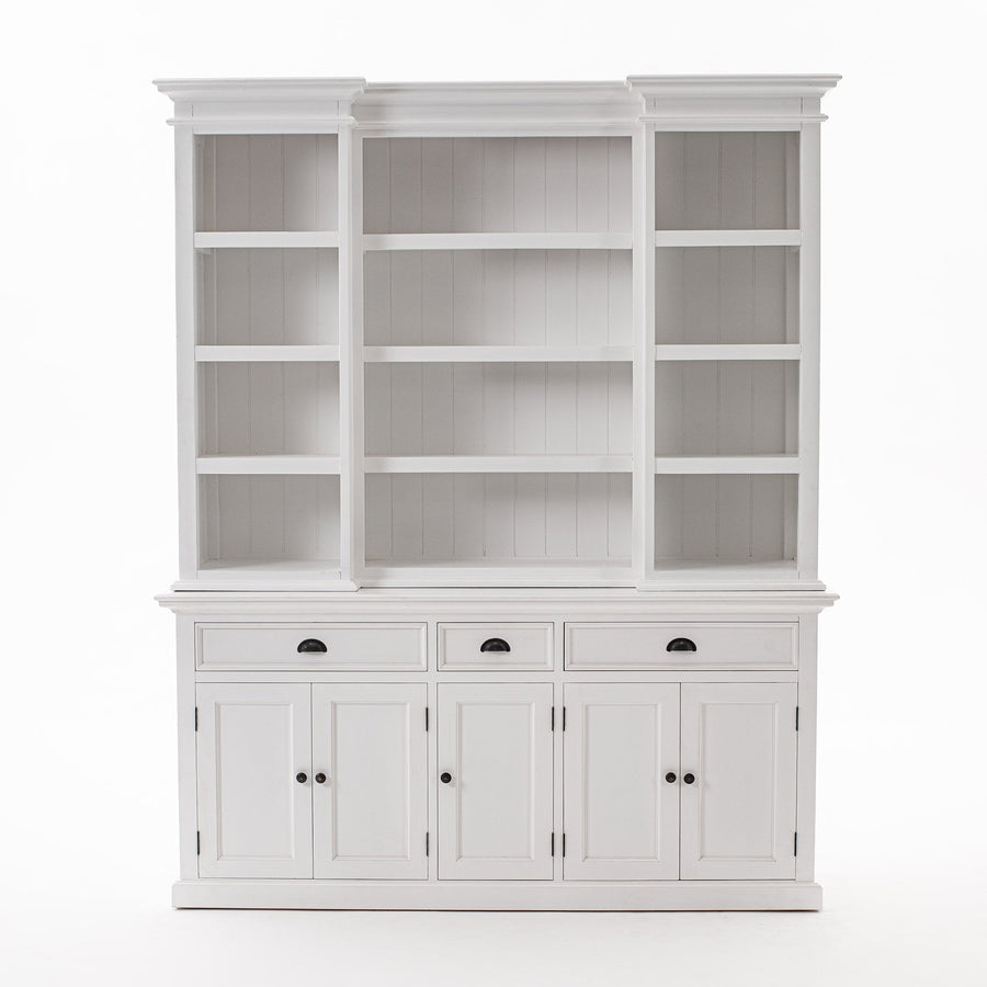 NNENVS Kitchen Hutch Cabinet with 5 Doors 3 Drawers-0